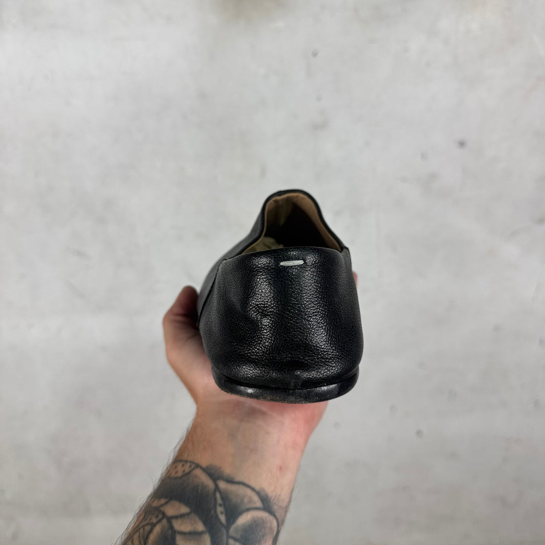 Margiela Leather Tabi Babouches
