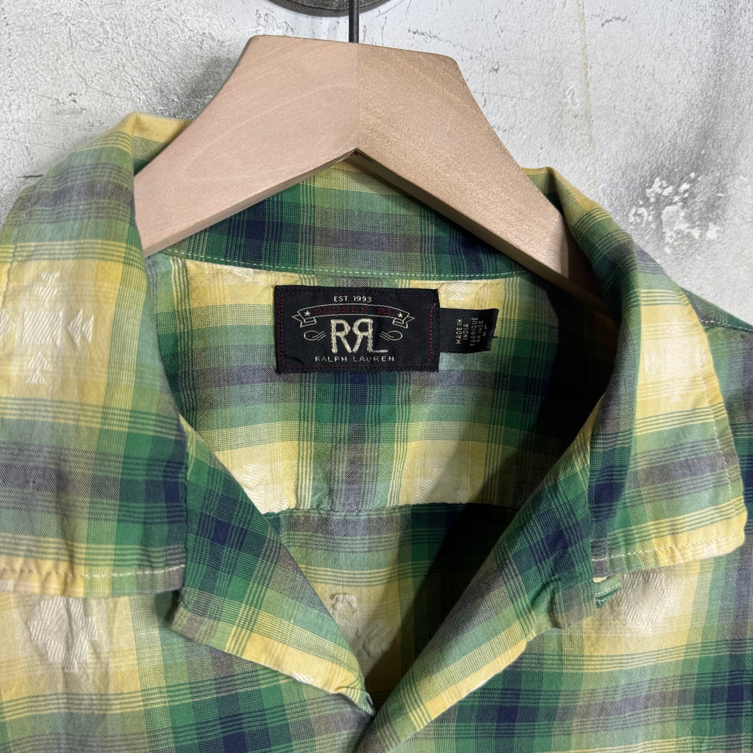 RRL Plaid Aztec Shirt