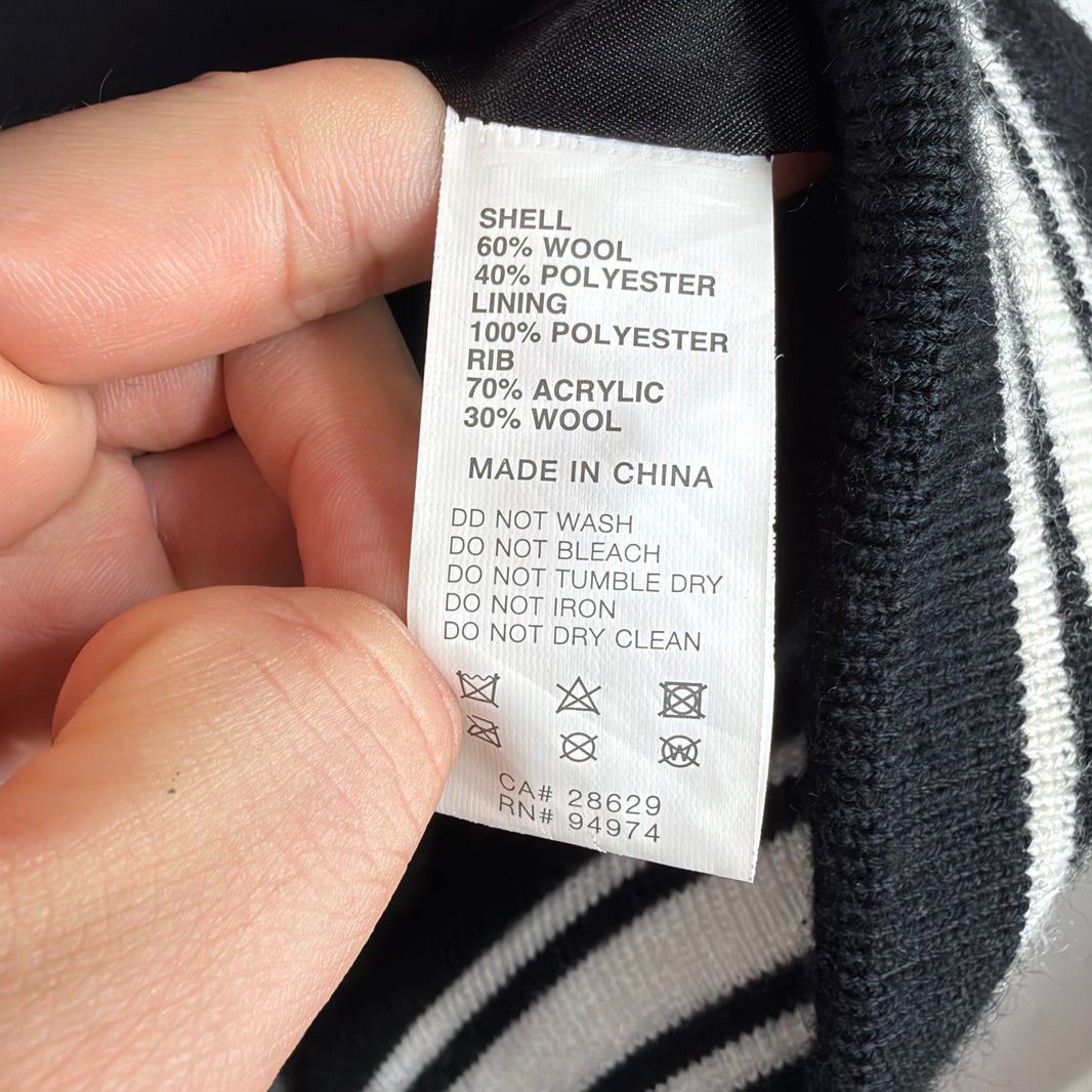 Stussy CDG Anniversary Varsity Jacket