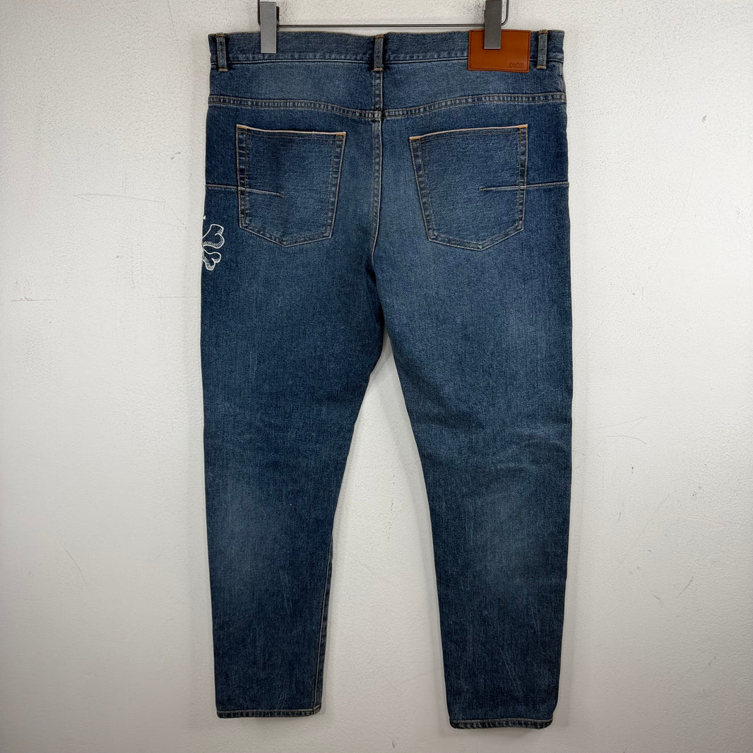 Dior Shawn Stussy Bumblebee Jeans