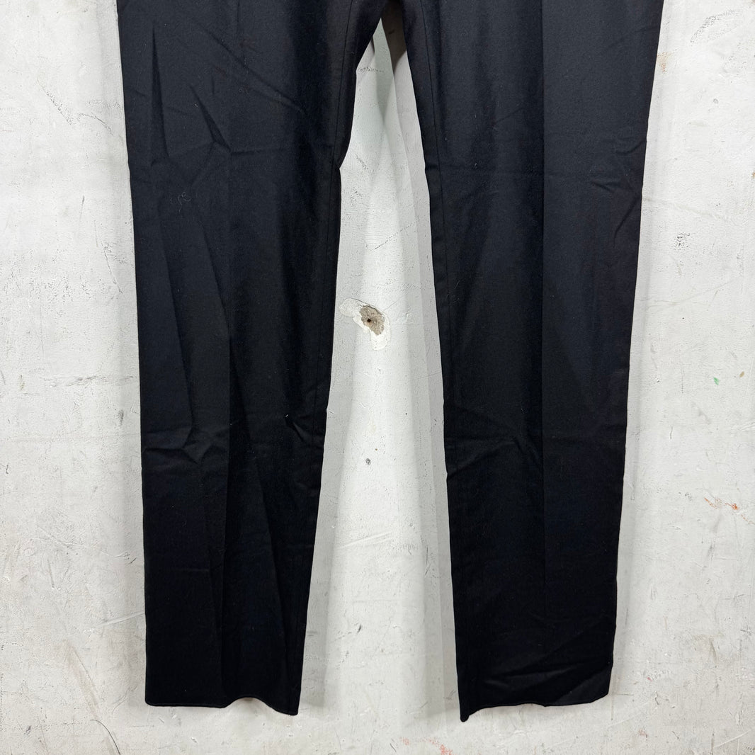 Louis Vuitton Staple Black Wool Trouser