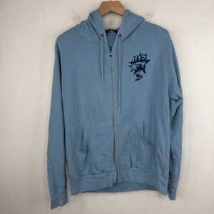Hysteric Glamour Light Blue Star Zip-Up Hoodie