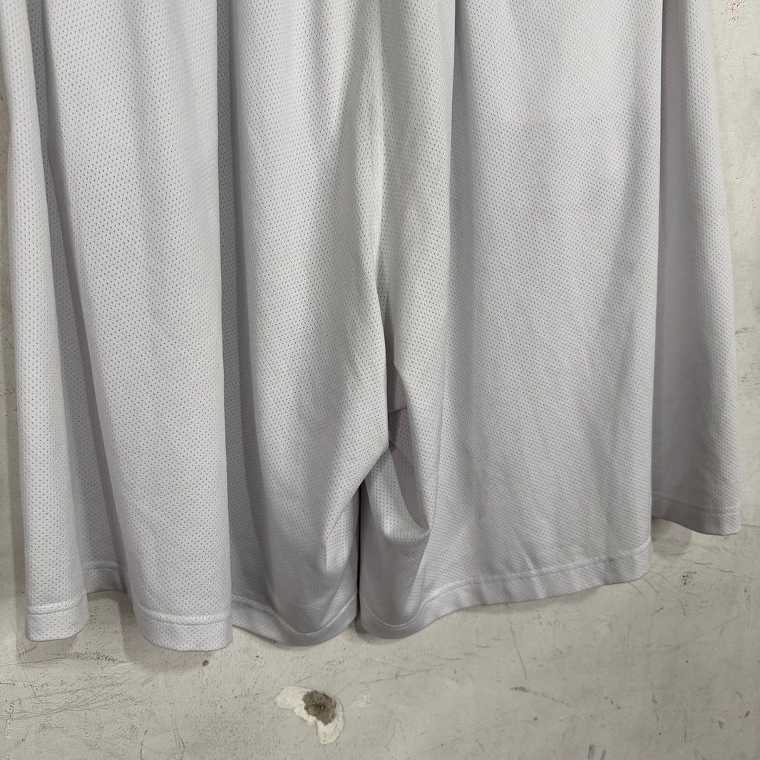 Balenciaga White Double Waist Shorts