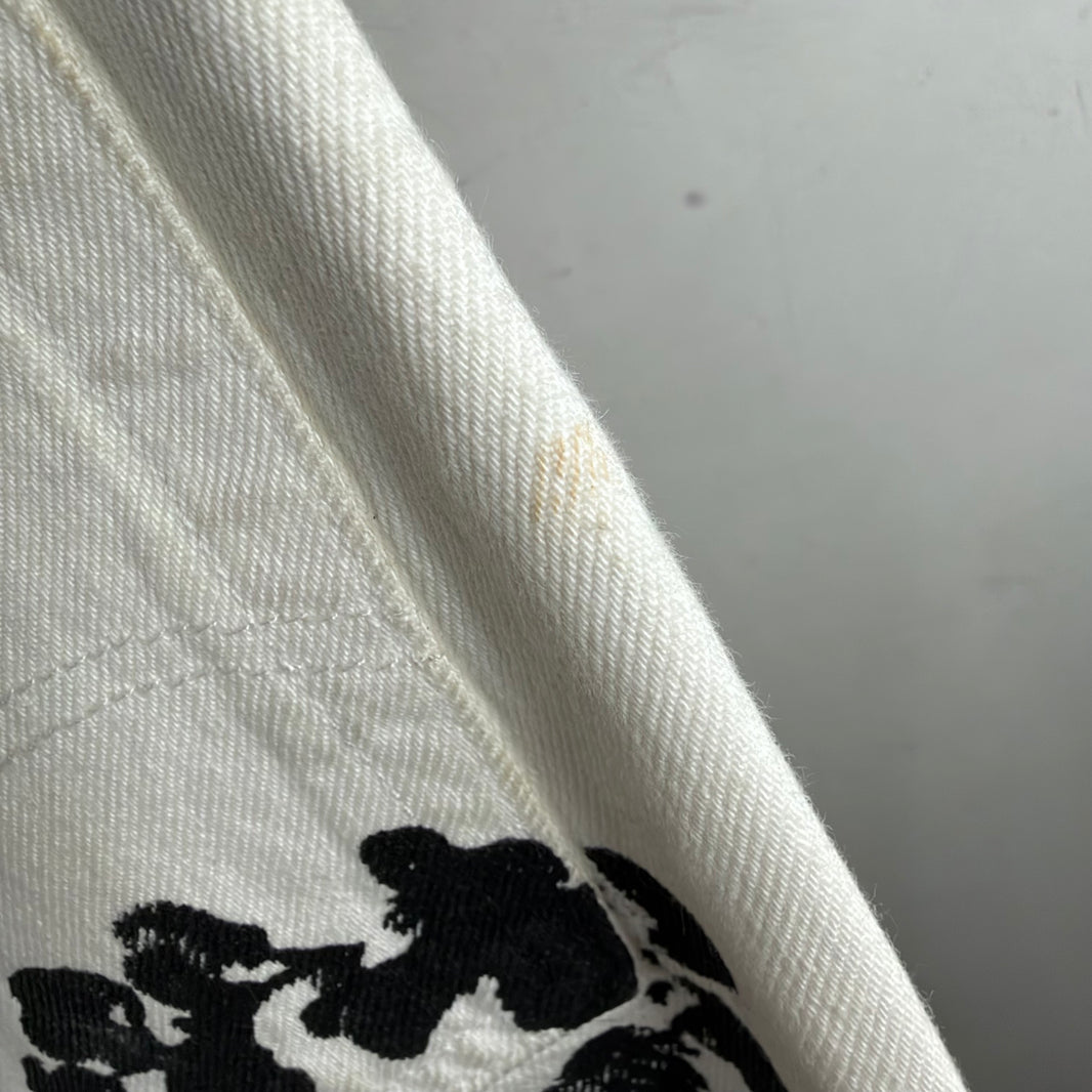 Denim Tears Levi's 501 White Wreath Jeans