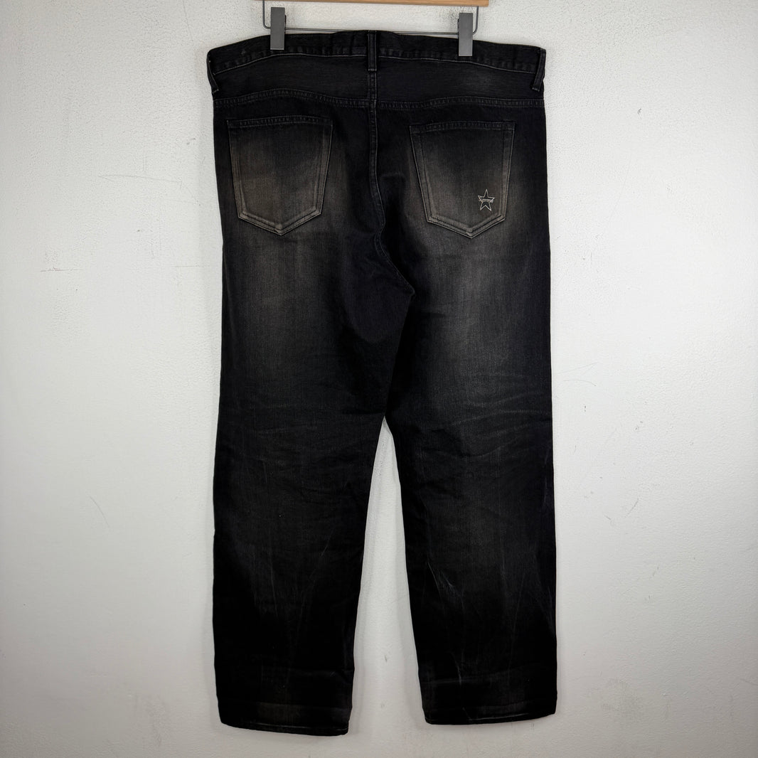 Supreme Black Mud Wash Selvedge Jeans