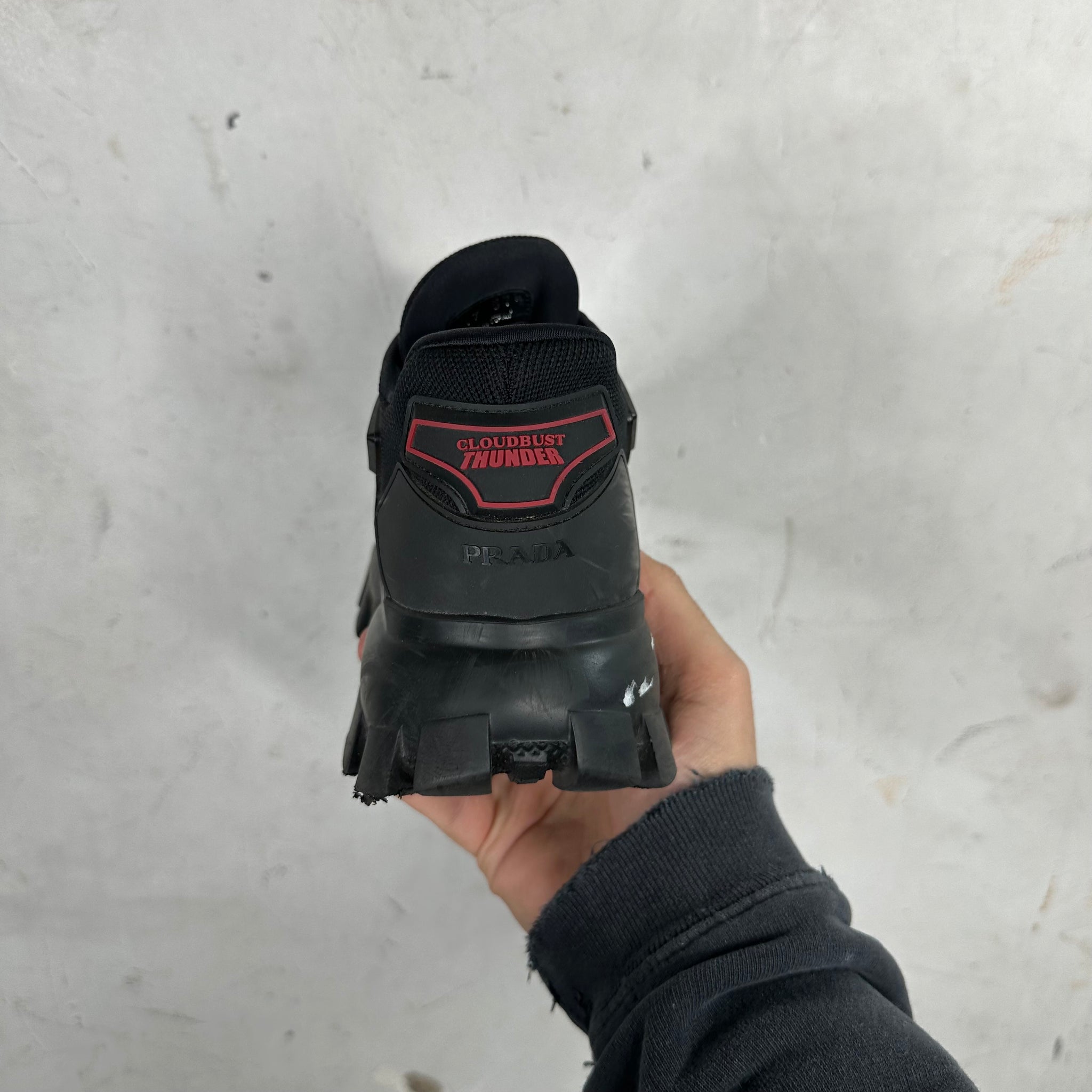 Prada Triple Black Cloud Burst Thunders