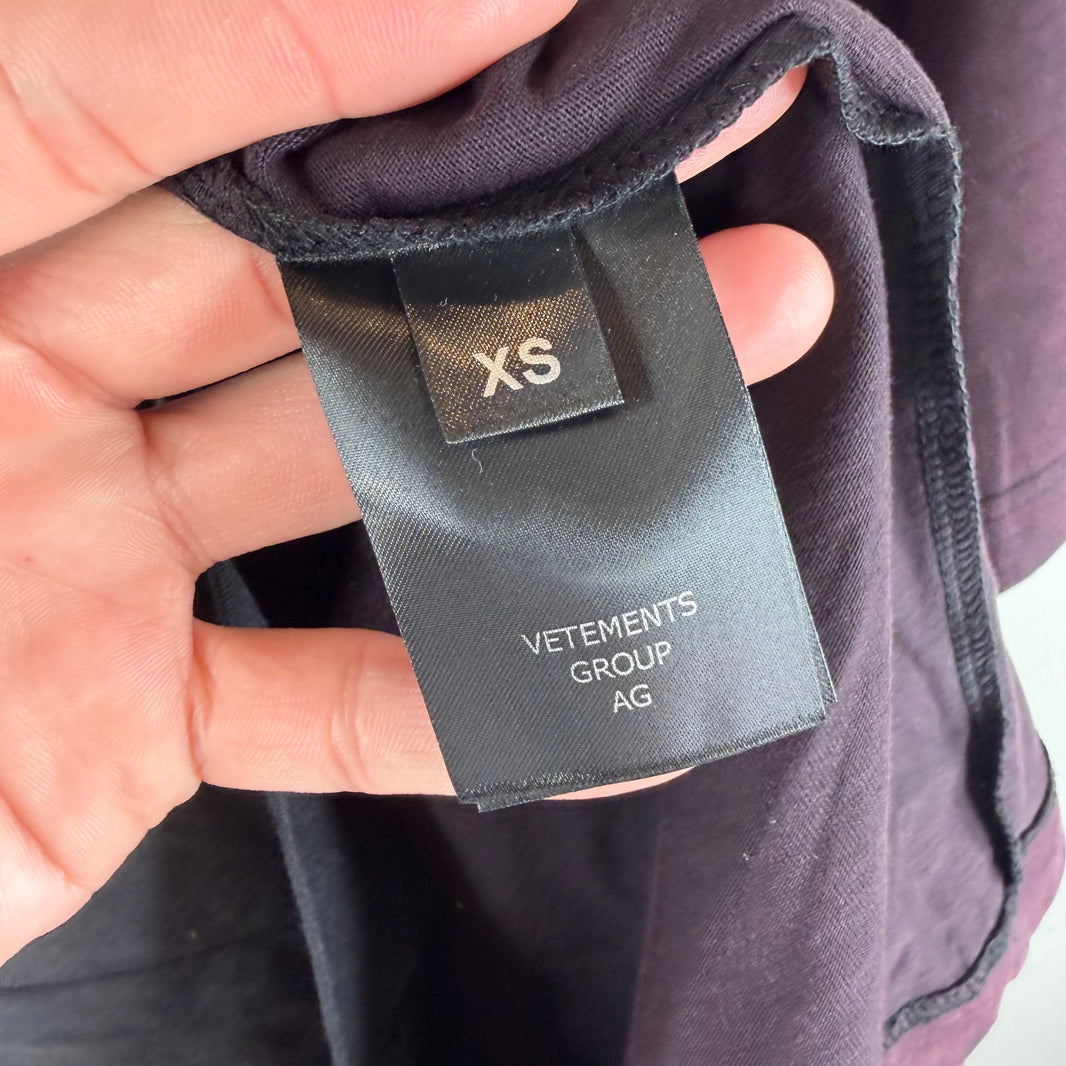 Vetements Cradle Of Filth Split T-Shirt