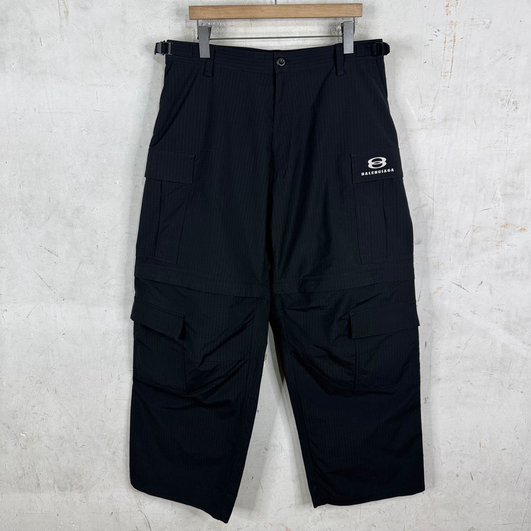 Balenciaga Unity Ripstop Convertible Cargos