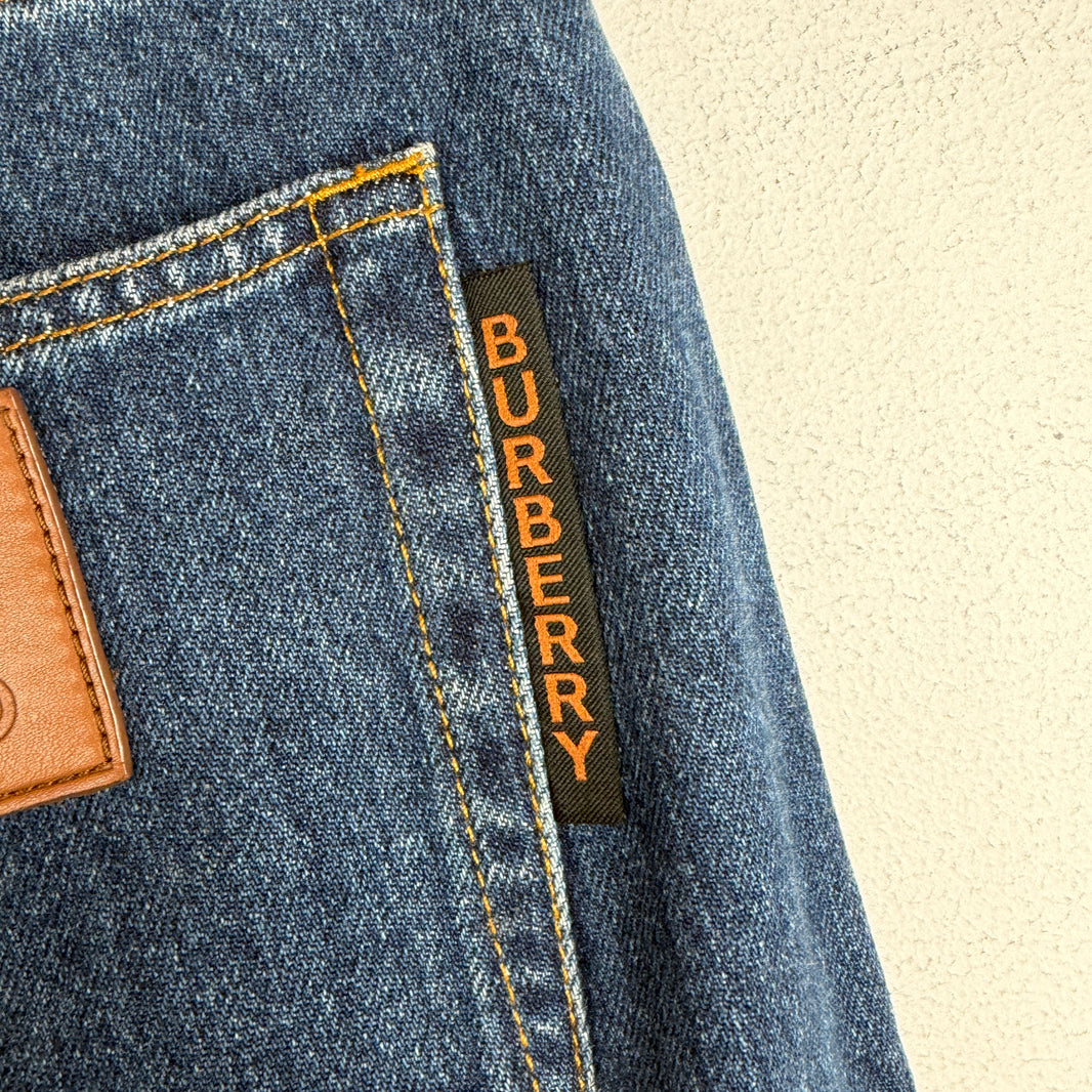 Burberry Printed Logo Jeans