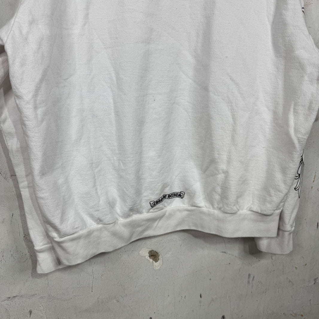 Chrome Hearts Love You Heart Crewneck