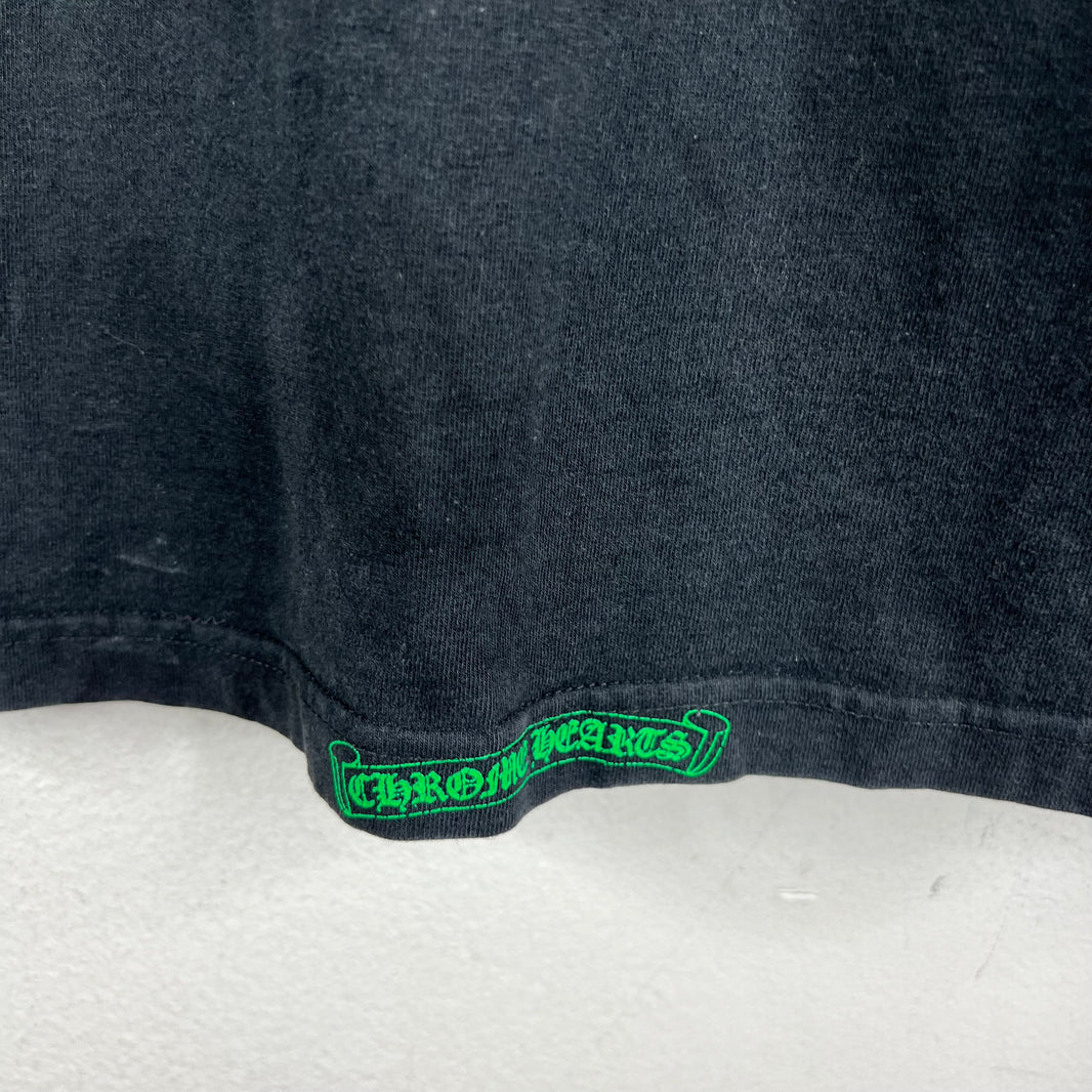 Chrome Hearts Vintage Green Star L/S T-Shirt