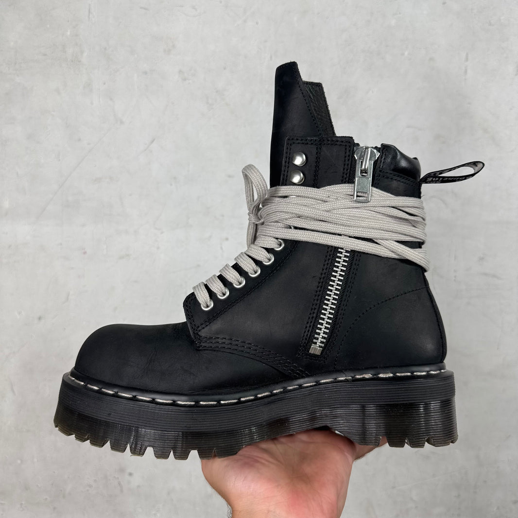 Rick Owens x Doc Martens Steel Toe Boots
