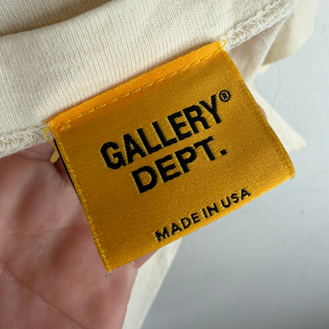 Gallery Dept French Logo Cream T-Shirt