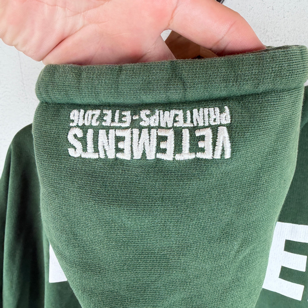 VETEMENTS Polizei Hoodie