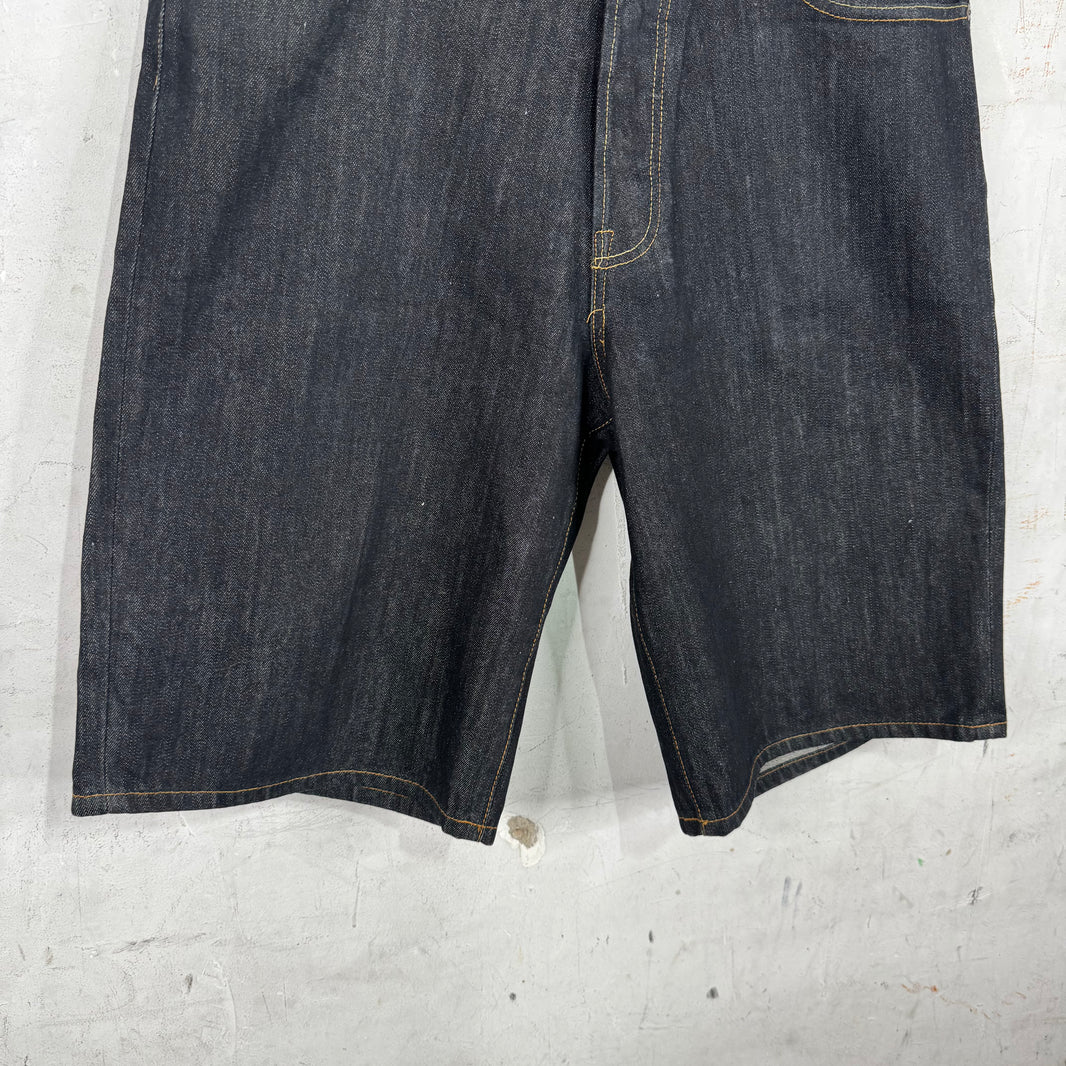 Evisu Heritage Baggy Denim Shorts