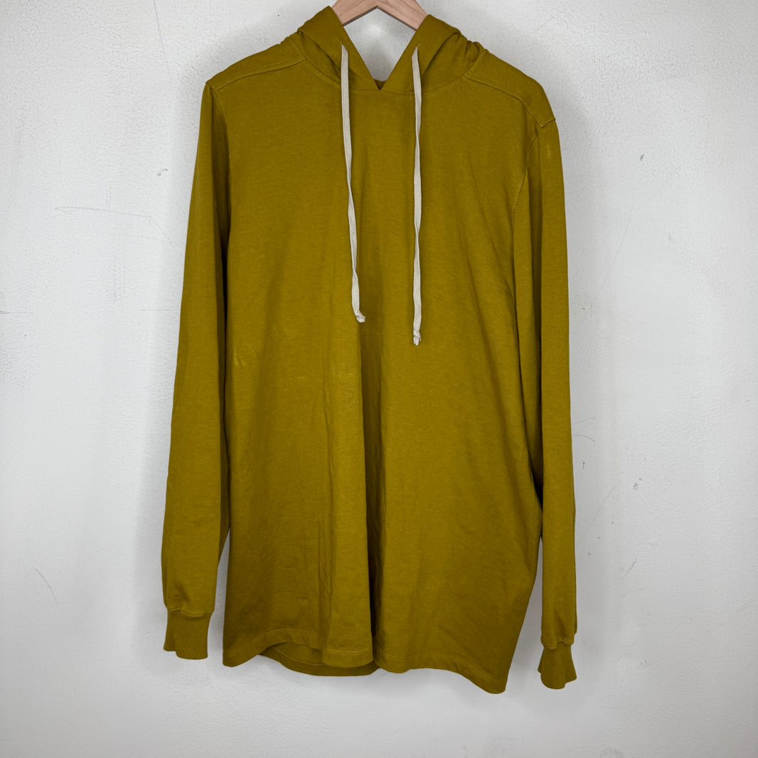 Rick Owens Fogachine Yellow Hoodie