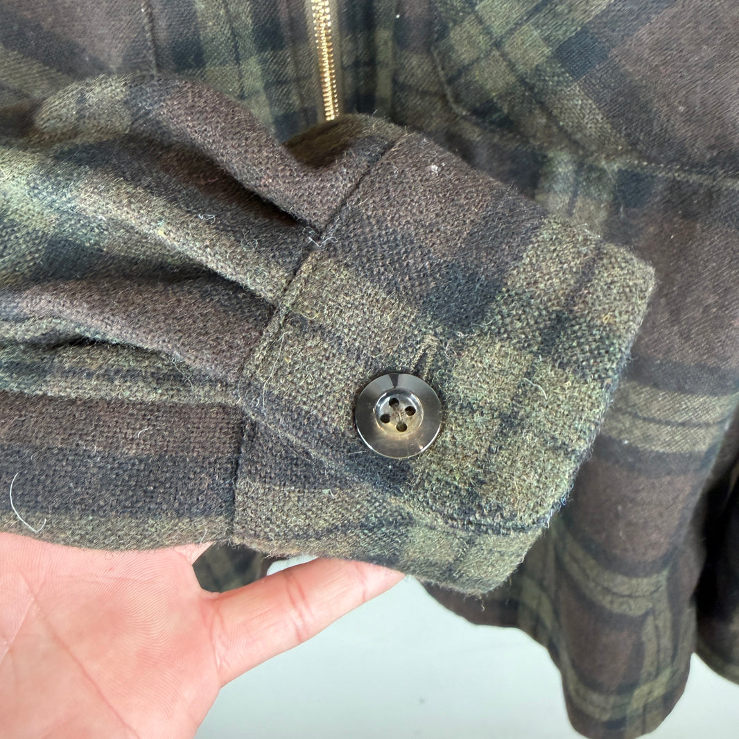 Kapital Plaid Cropped Light Jacket
