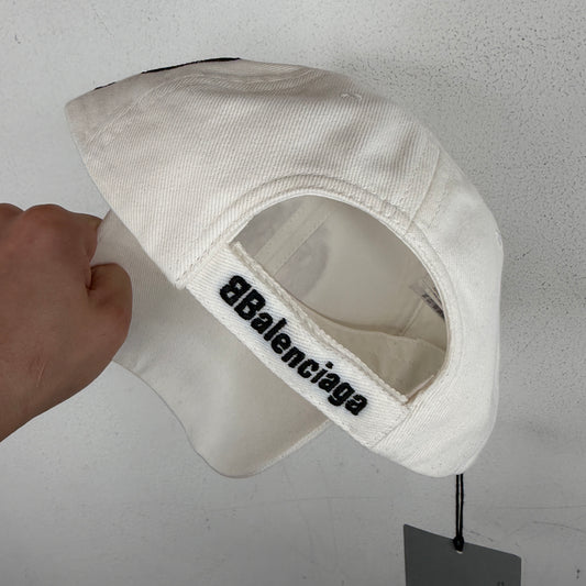 Balenciaga Tokyo White Lion Crest Hat