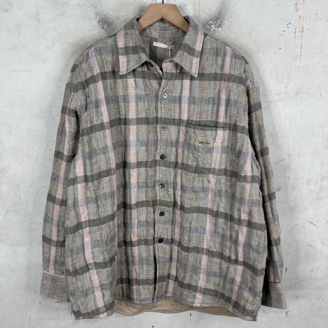 Our Legacy x Stussy Quilted Flannel