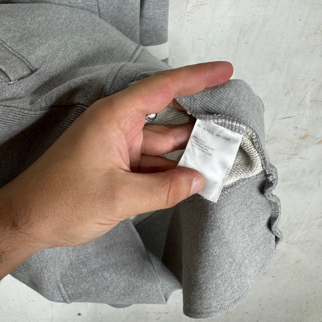 Thom Browne Grey Zipped Hoodie