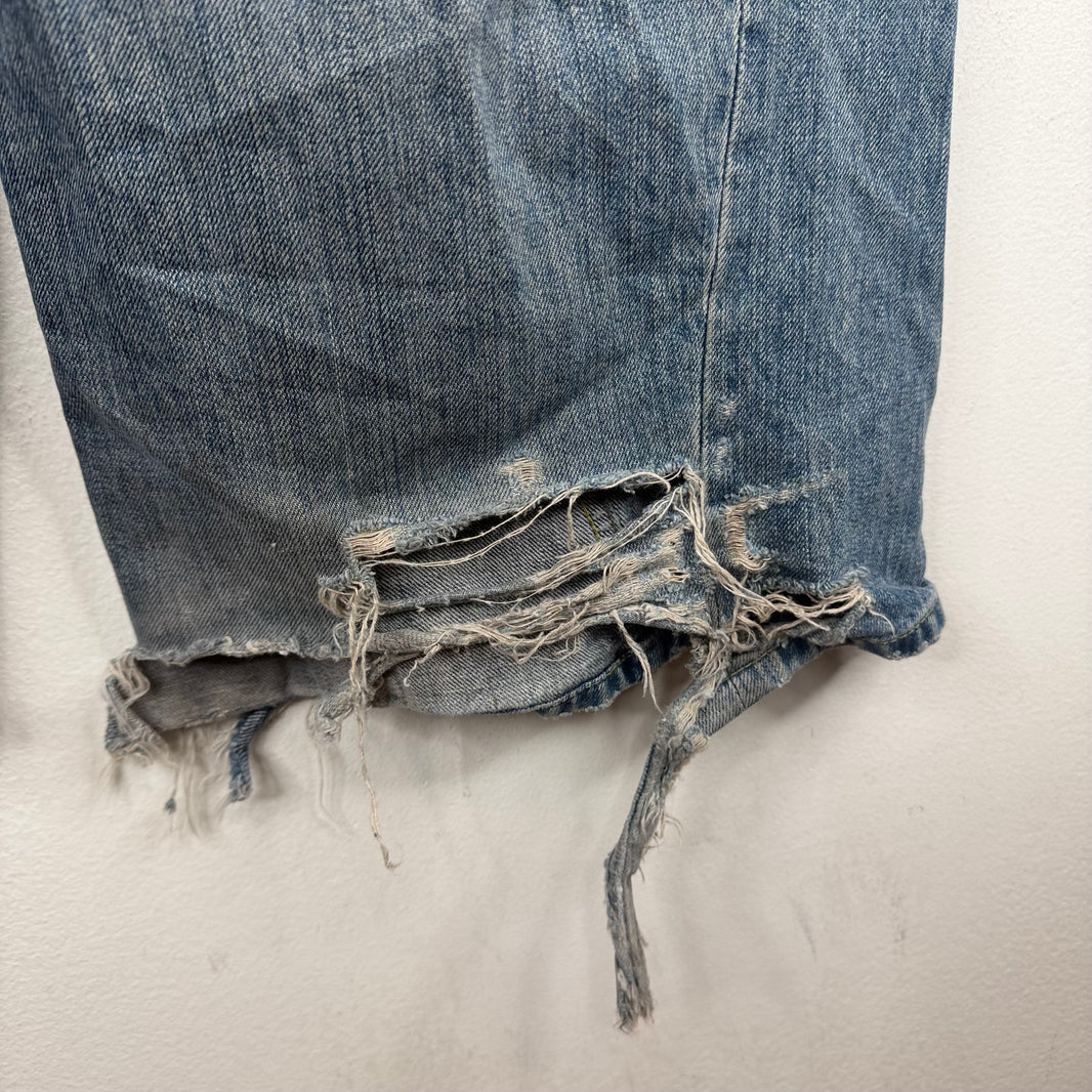 Balenciaga Twisted Inseam Drawstring Jeans