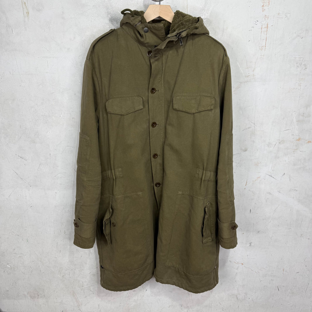Margiela Removable Lining Military Parka