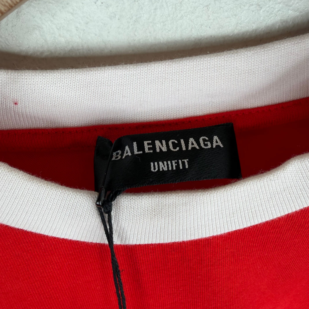 Balenciaga Sporty B Red T-Shirt