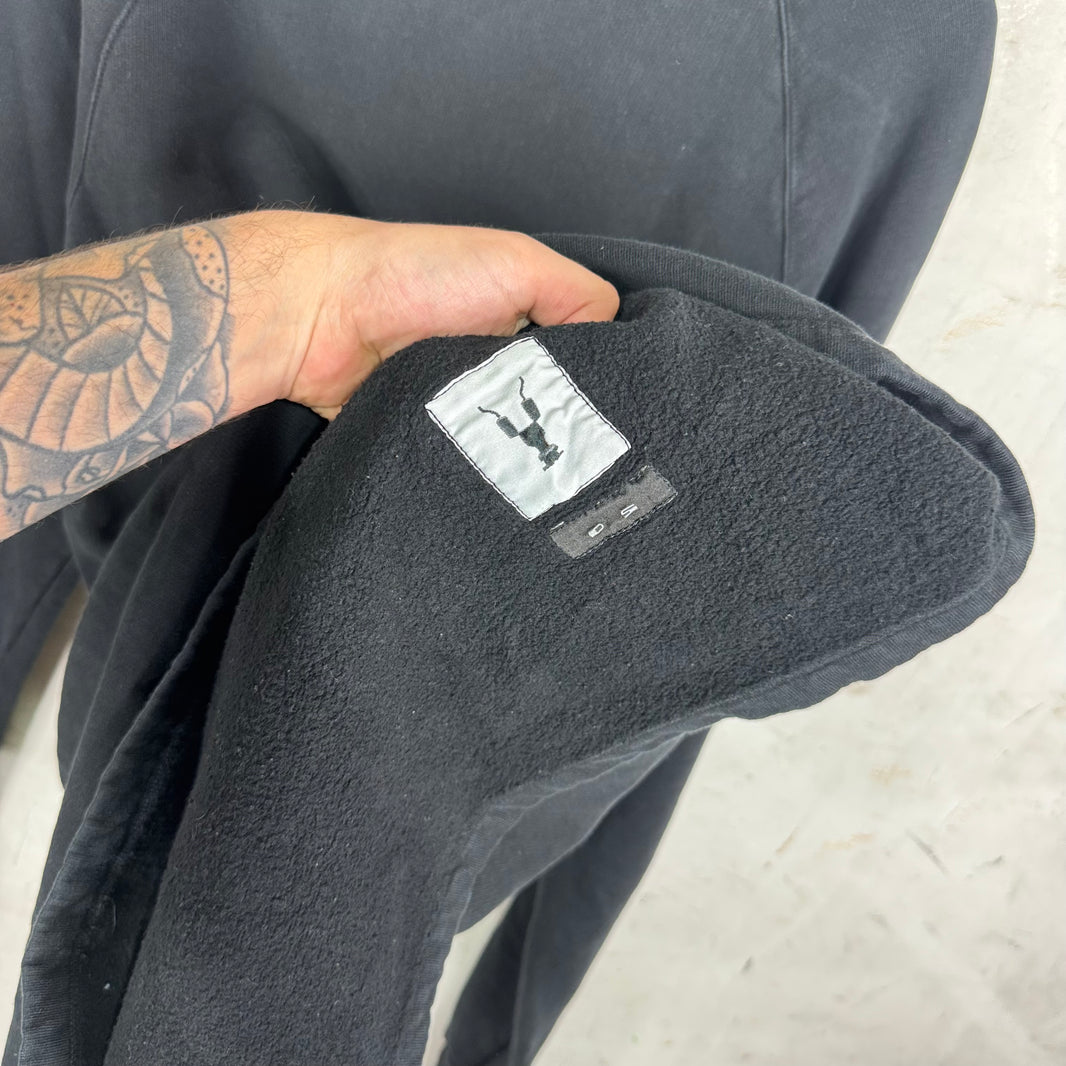 DRKSHDW Black Long Crewneck