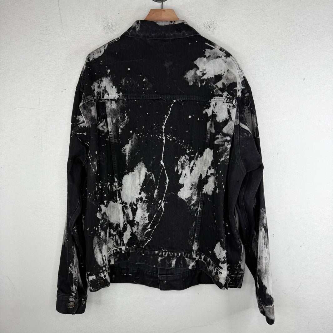 Balenciaga Bleach Splatter Jacket