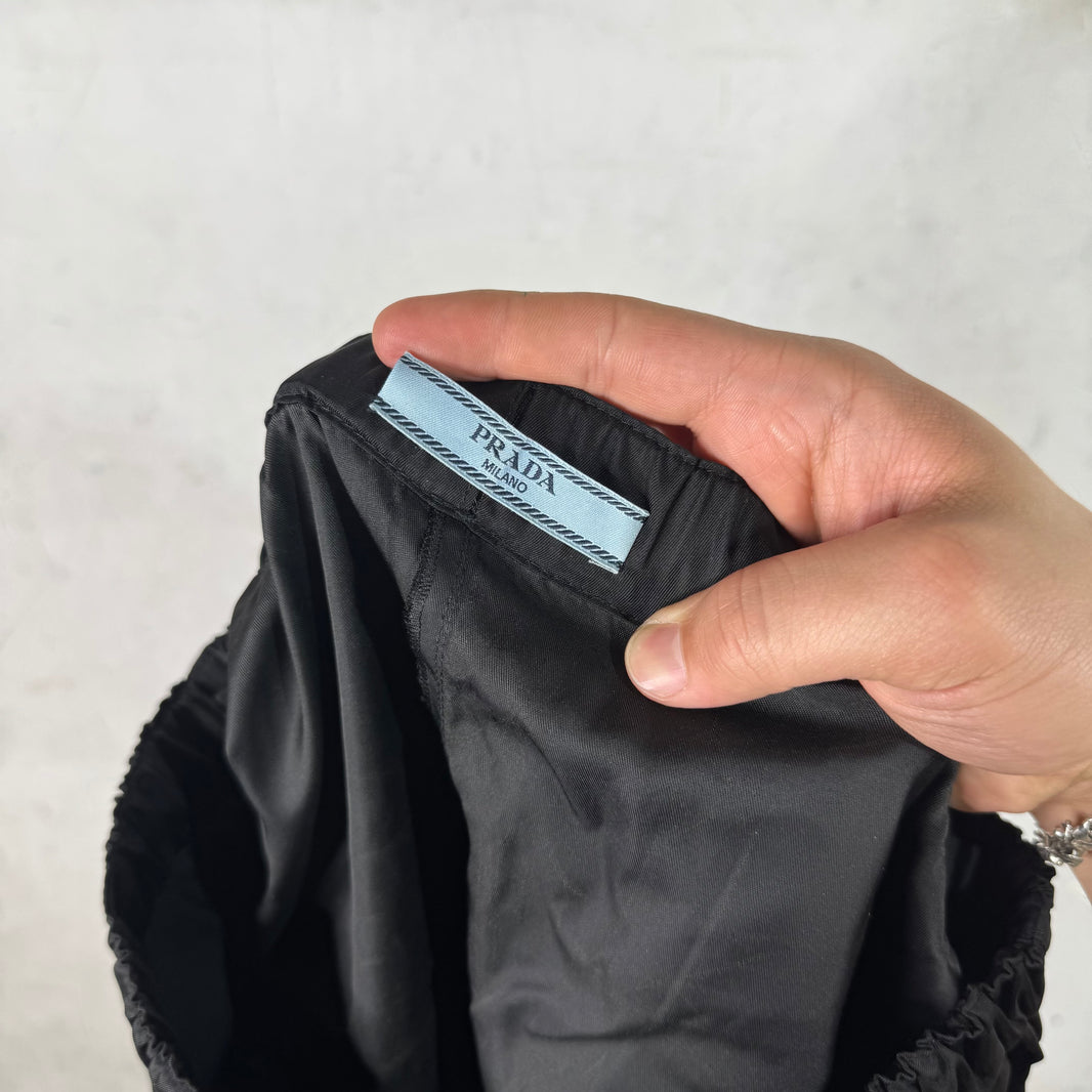 Prada Plaqued Re-Nylon Shorts