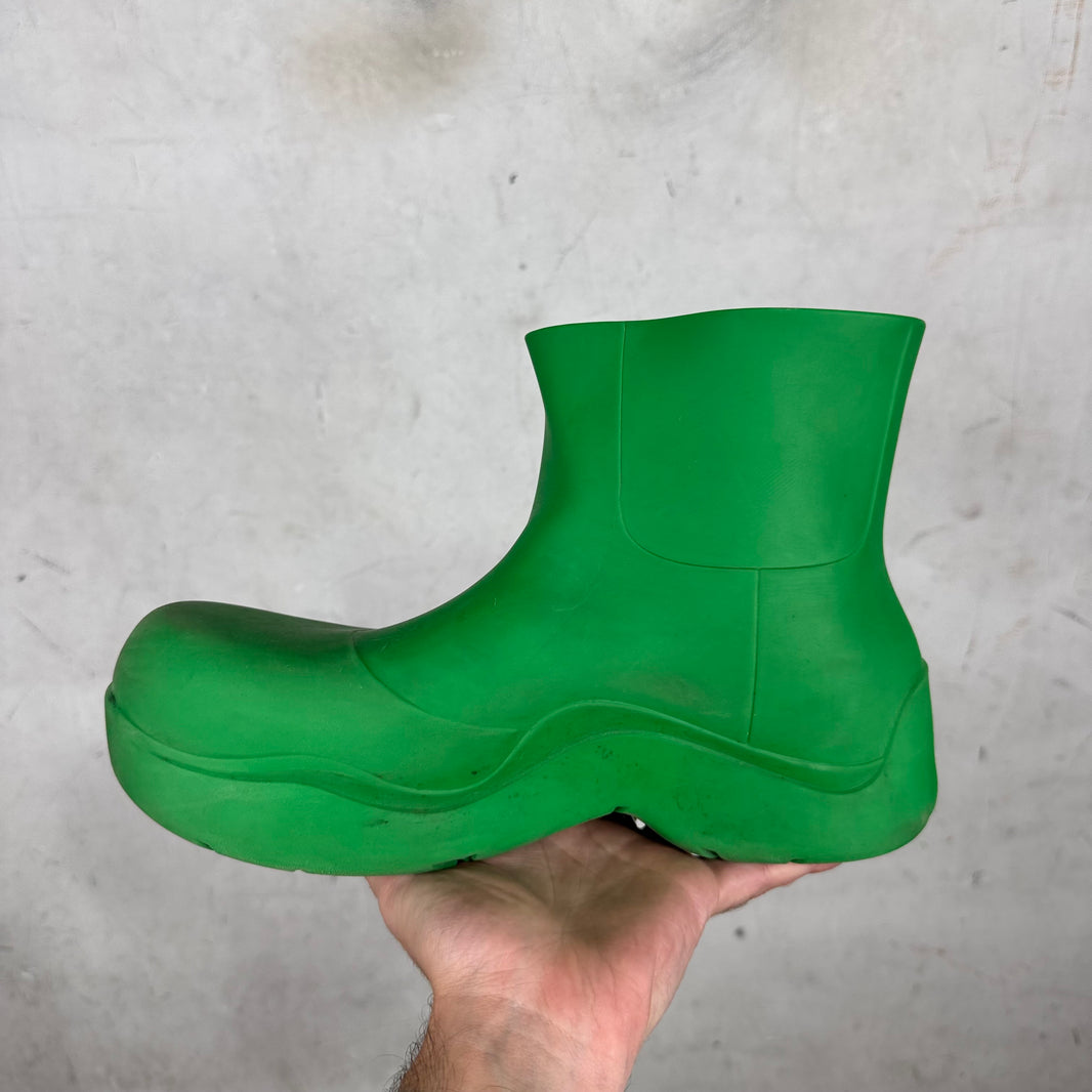 Bottega Veneta Green Puddle Boots
