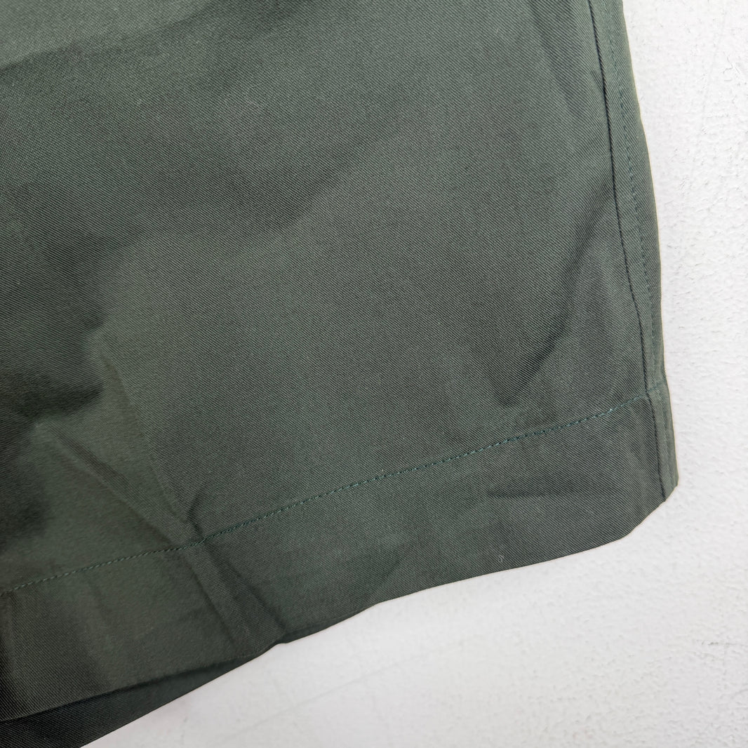 Dries Van Noten Green Trouser Shorts