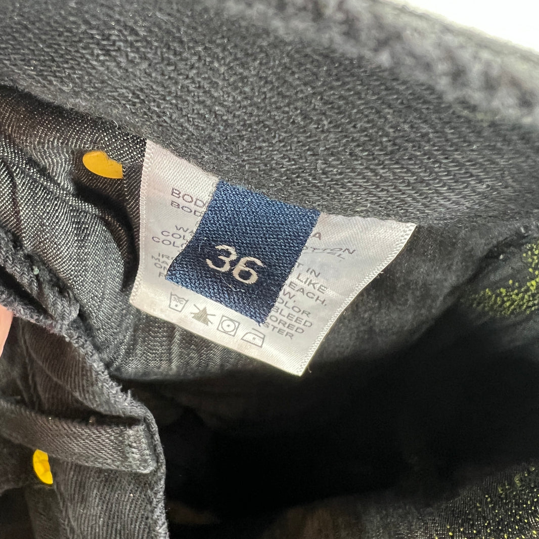 Endless Denim Black/Yellow Jeans