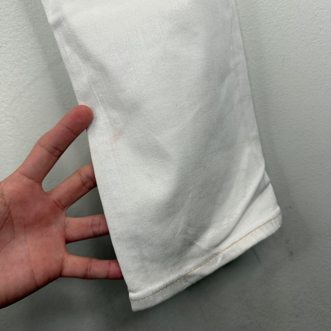 DRKSHDW White Waxed Detroit Jeans