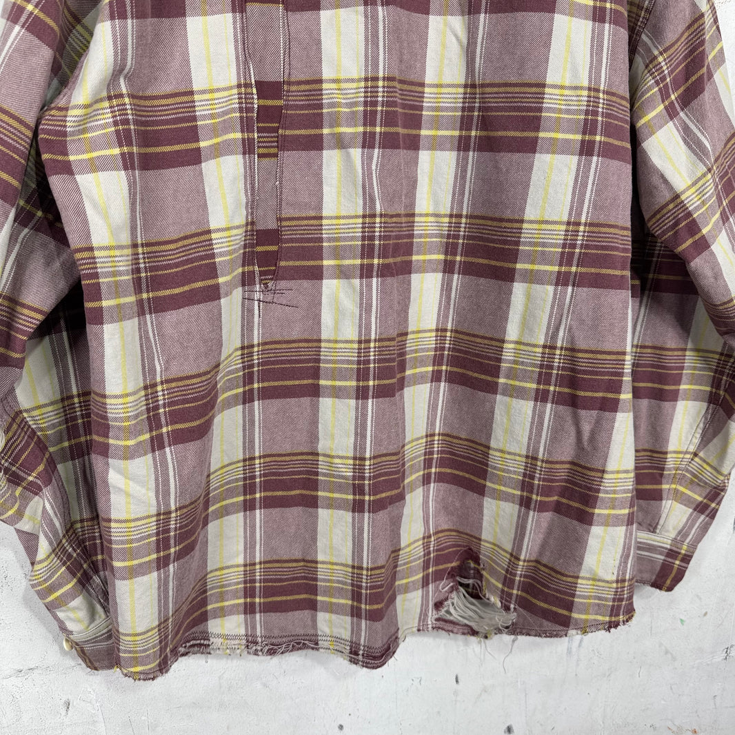 Visvim Distressed Lumber Crash Flannel
