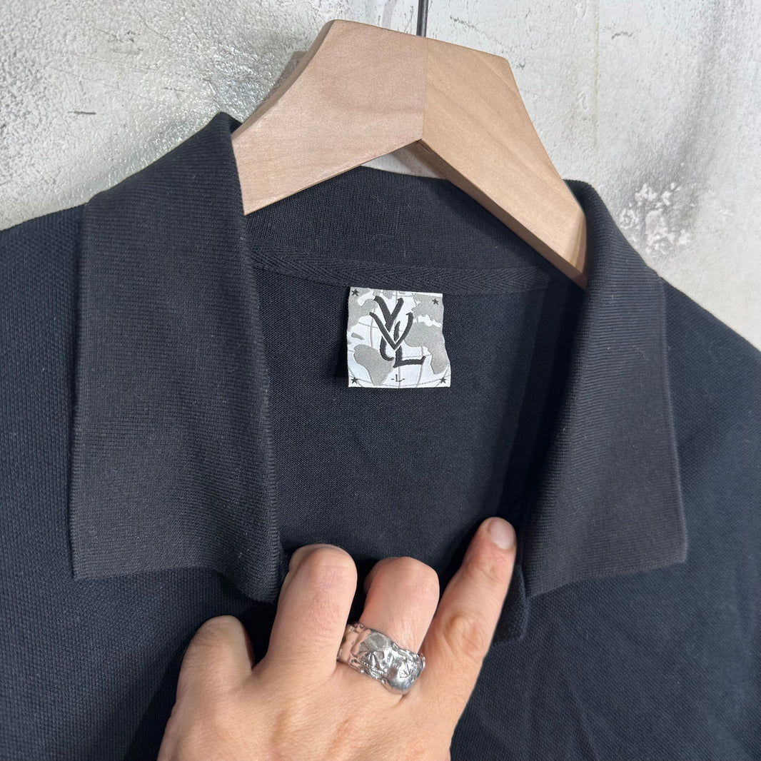 YVL Black Logo Polo