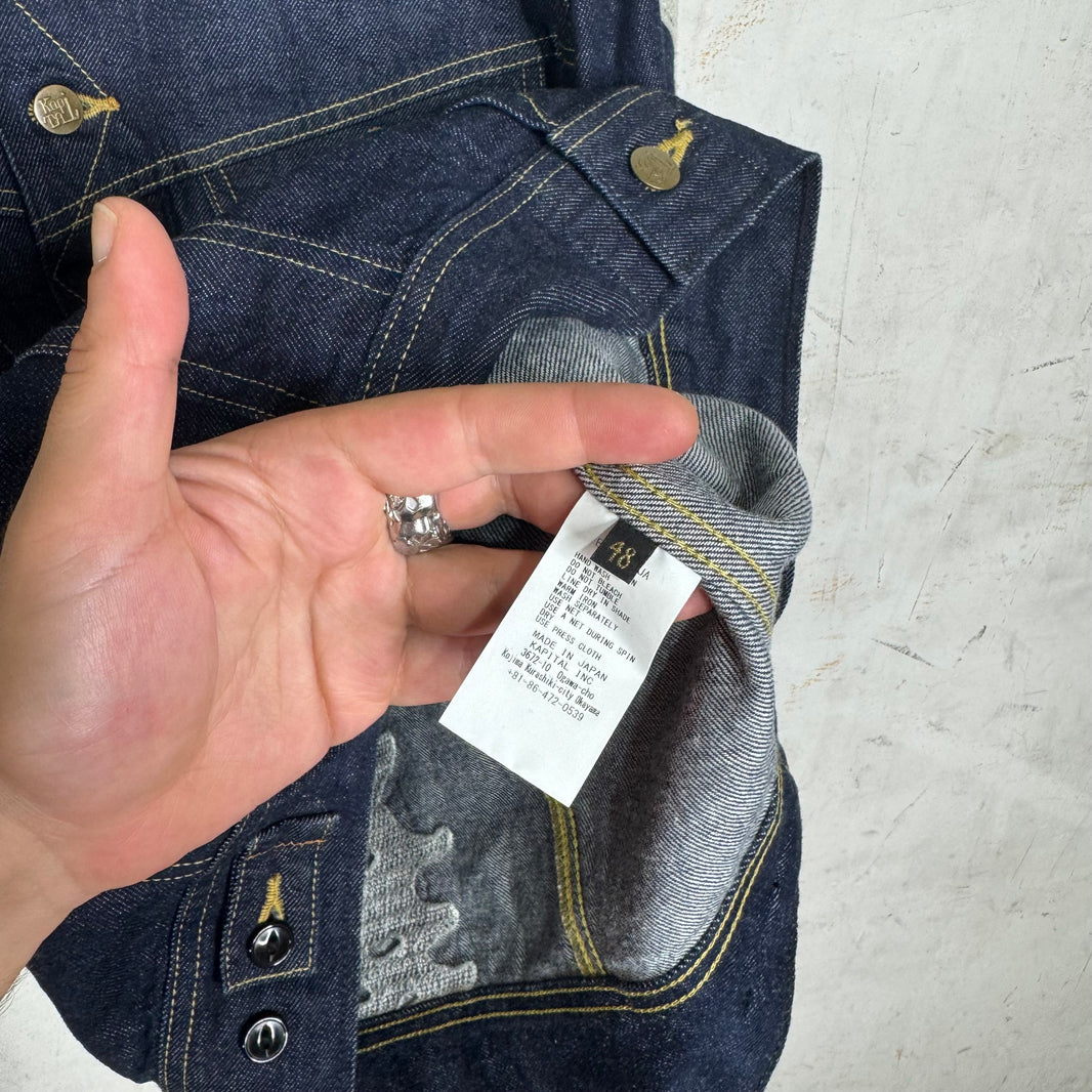 Kapital Bones Denim Trucker Jacket