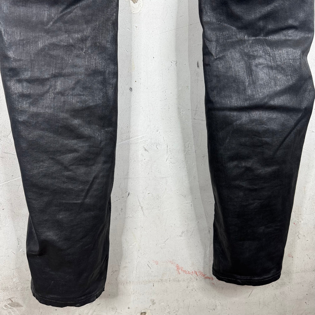 DRKSHDW Waxed Banana Bolan Jeans