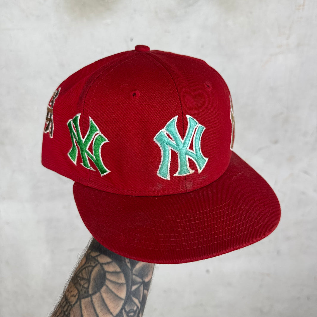 Supreme Red Yankee Kanji Fitted