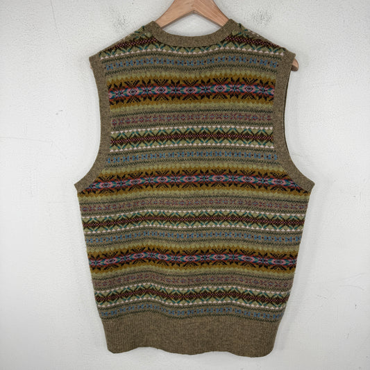 RRL Aztec Multicolor Wool Vest