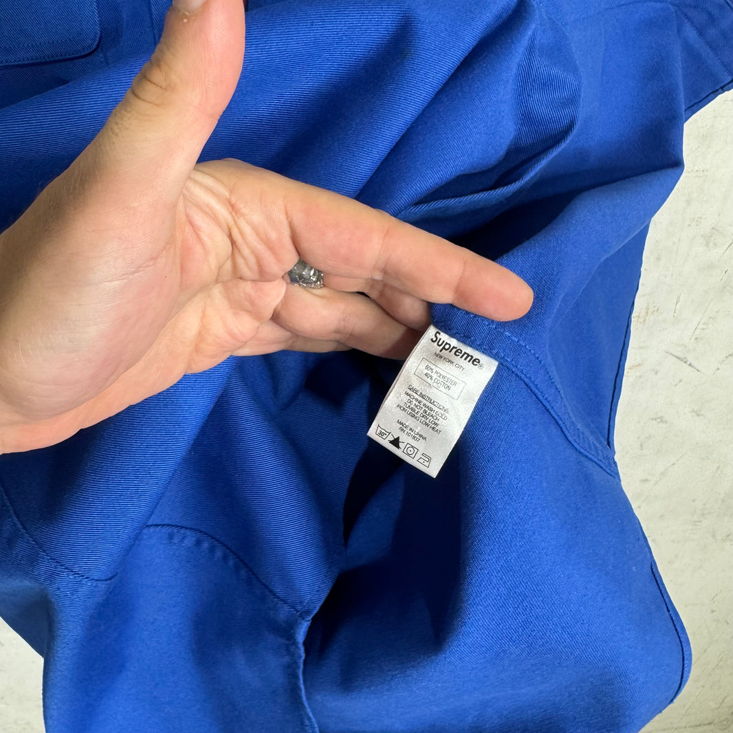 Supreme Blue Planes Hooded Overshirt