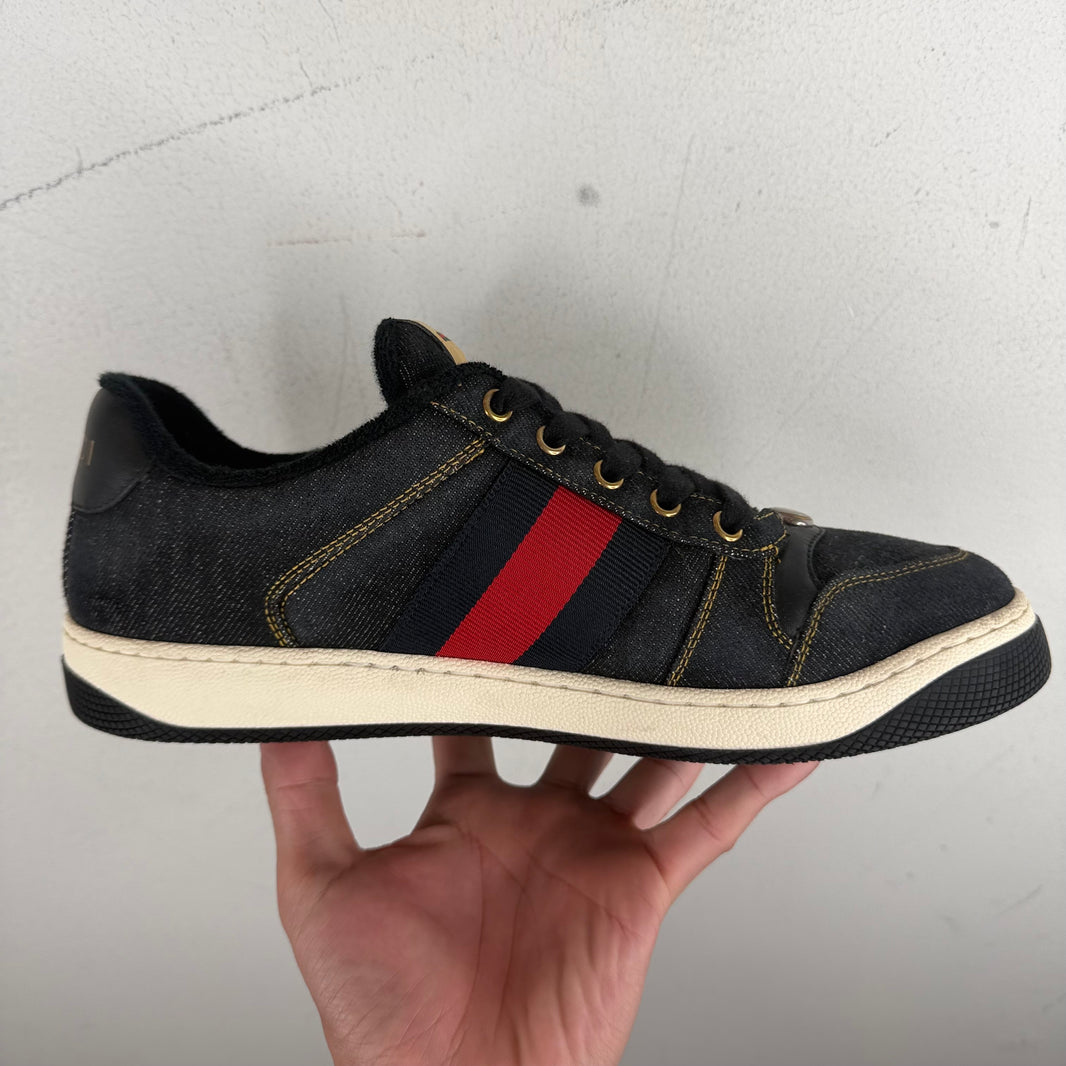 Gucci Denim Screener Sneakers