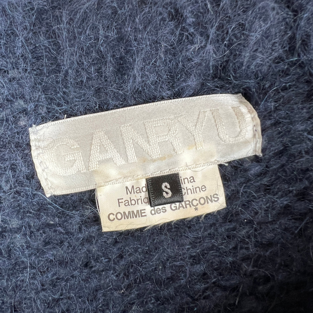 CDG Ganryu Tri Tone Mohair Sweater