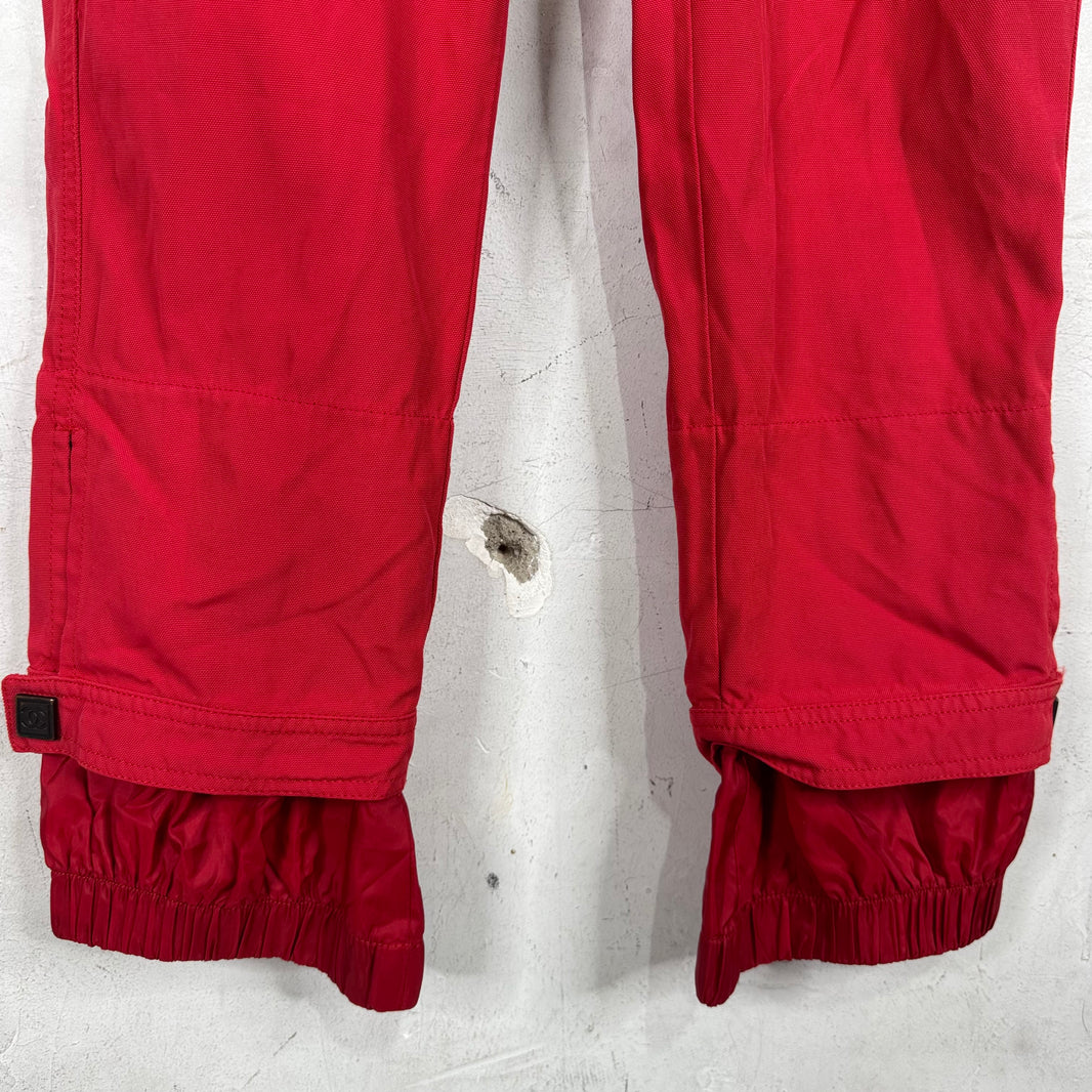 Chanel Women's Red Ski Pants