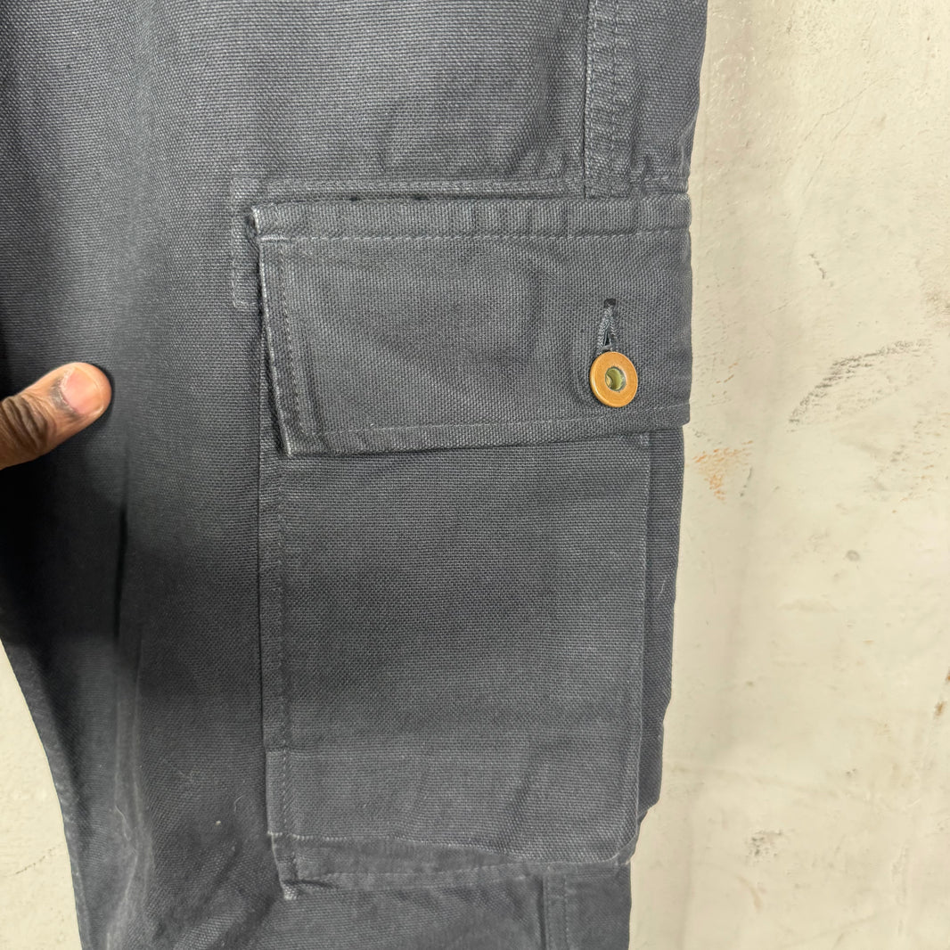 Kapital Navy Blue Ringoman Cargo Pants