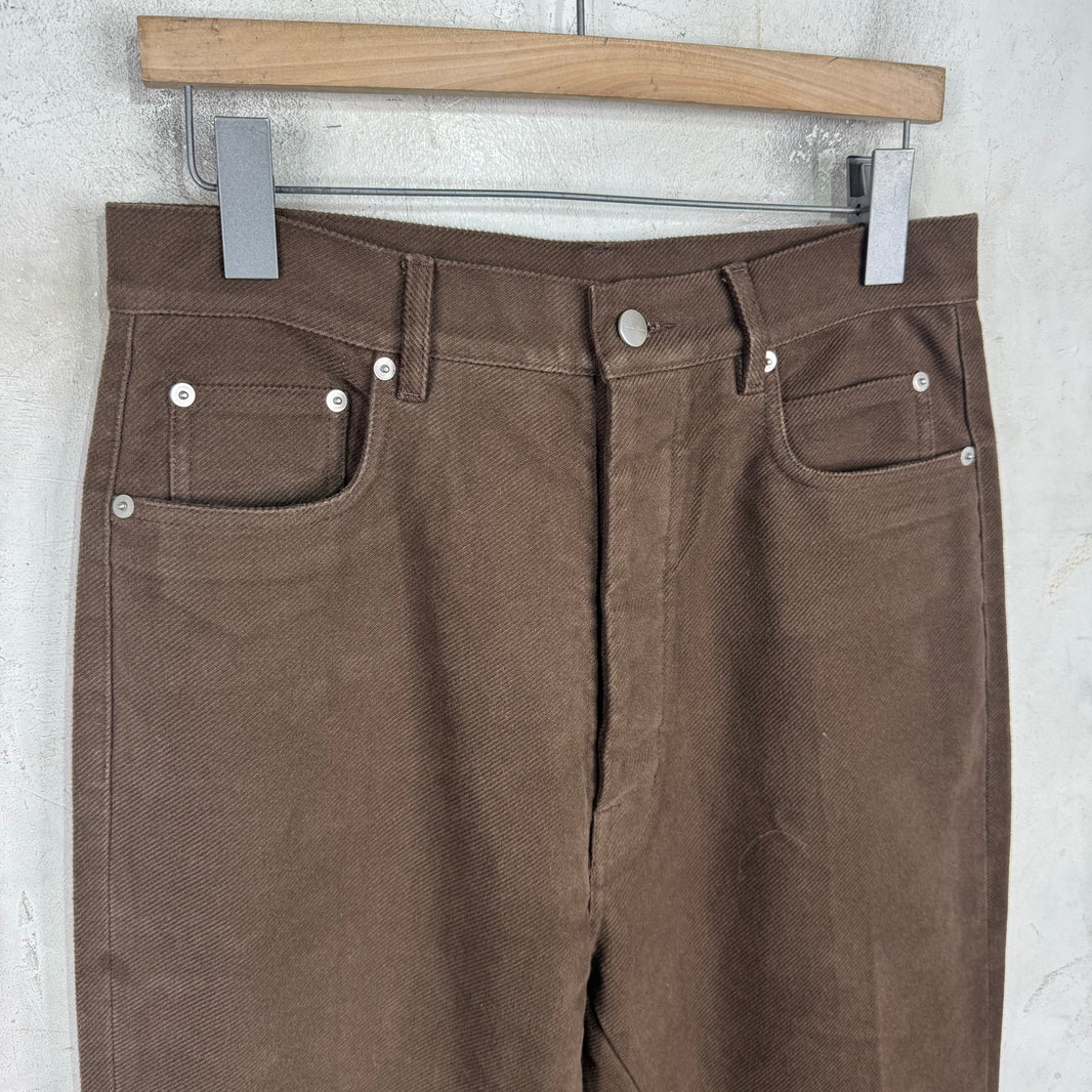 Rick Owens Brown Luxor Bolan Pants