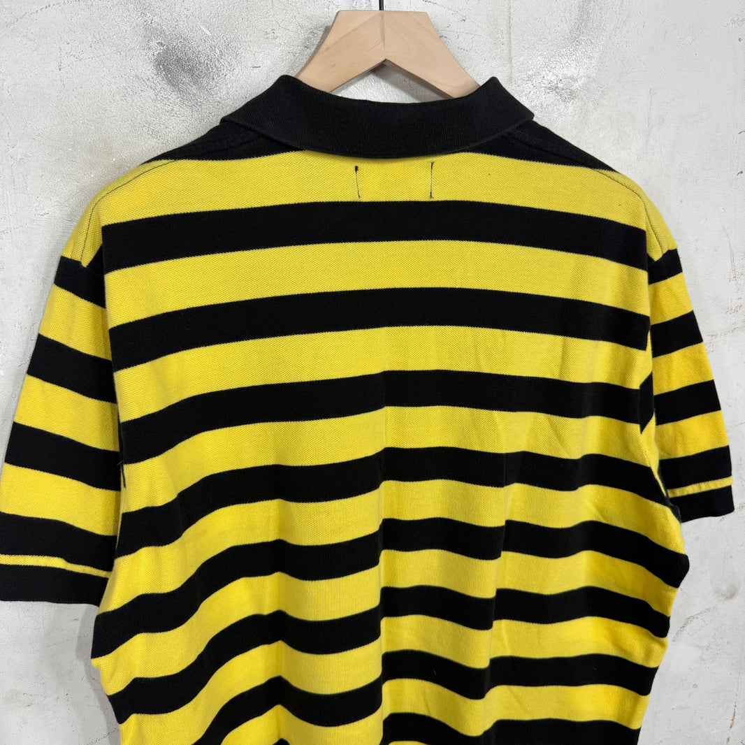 Ralph Lauren Striped Black/Yellow Polo