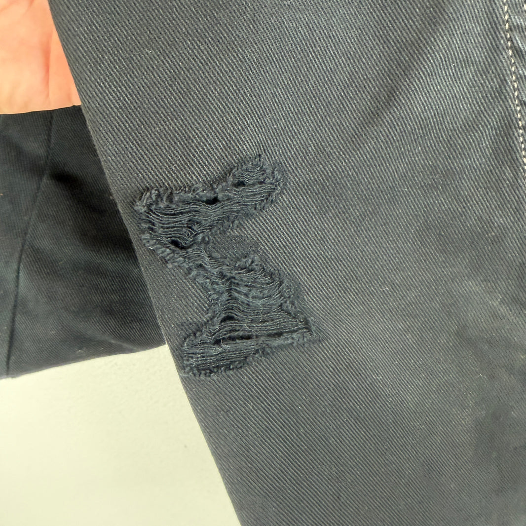 Balenciaga Italian Distressed Boot Cut Jeans