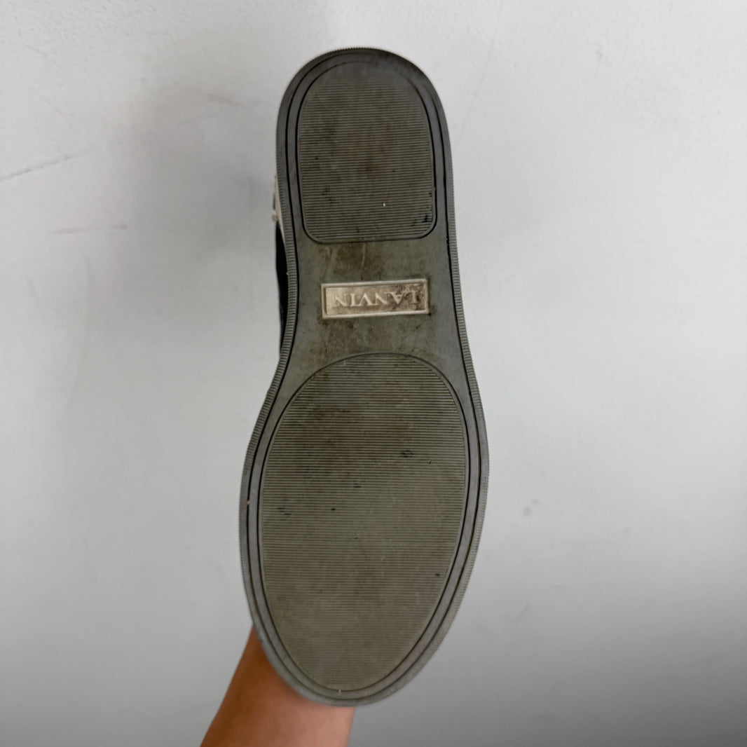 Lanvin Zipper High Top Sneaker