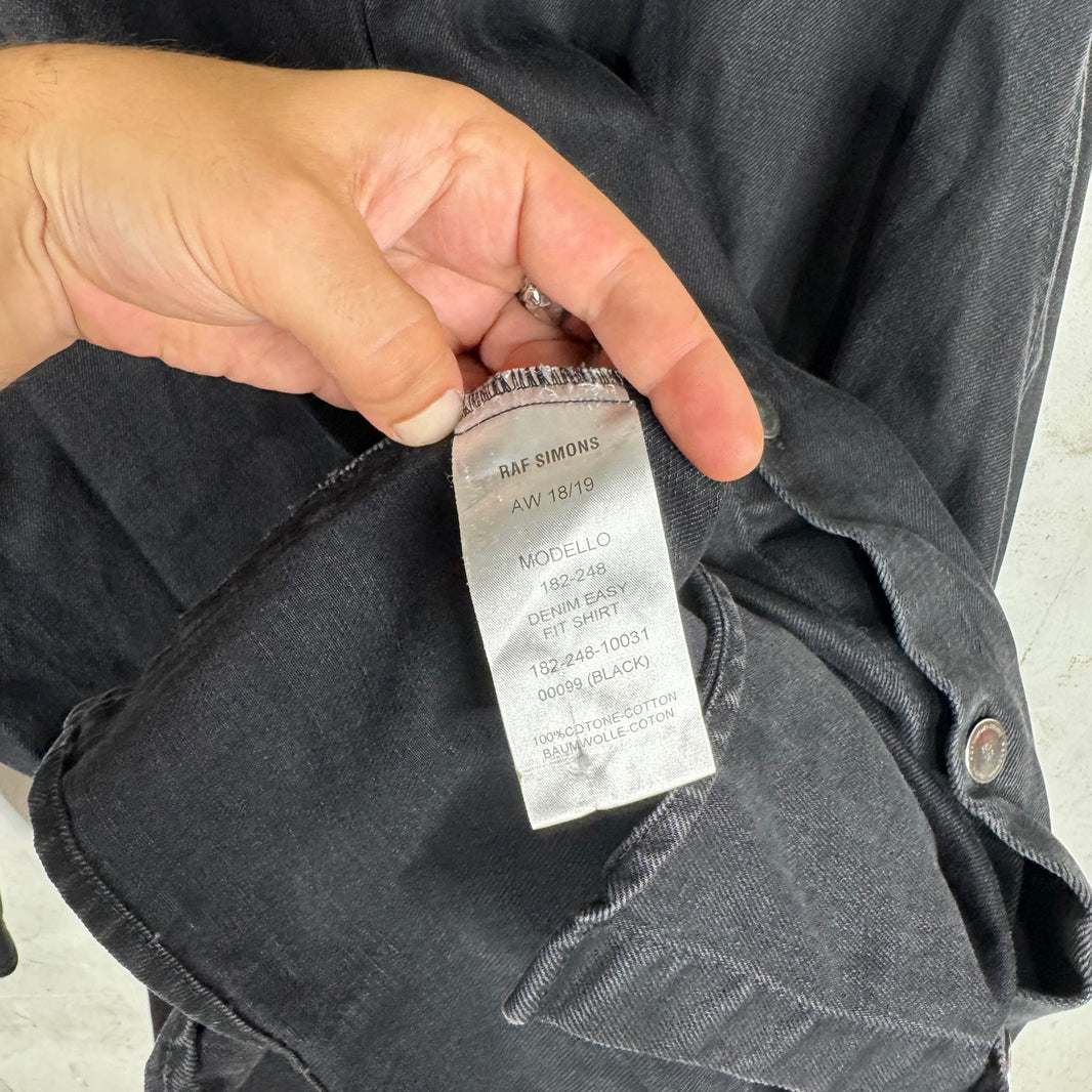 Raf Simons 11 Denim Oversized Overshirt